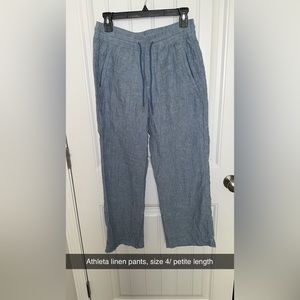 Athleta linen pants